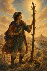 Page of Wands tarot card artwork