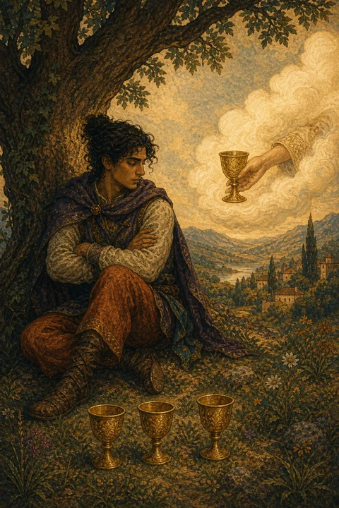 Four of Cups Card Meanings