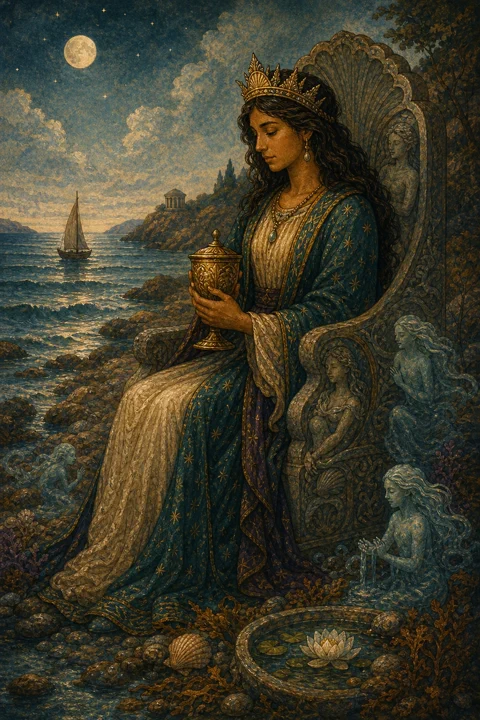 Queen of Cups Card Meanings