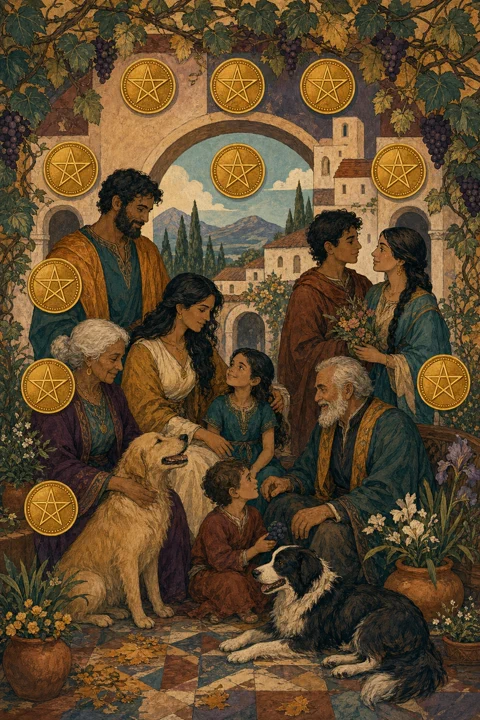 Ten of Pentacles Card Meanings