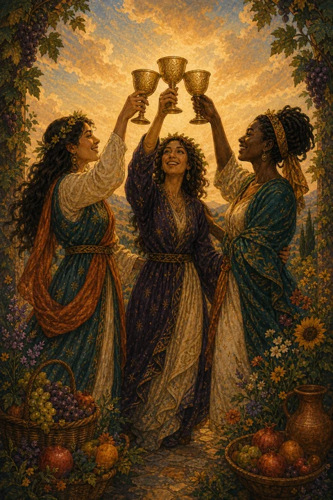 Three of Cups Card Meanings