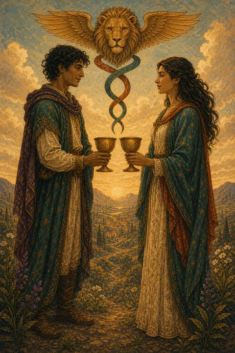 Two of Cups Card Meanings