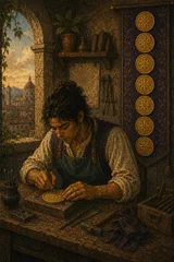 Eight of Pentacles Card Meanings