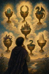Seven of Cups Card Meanings
